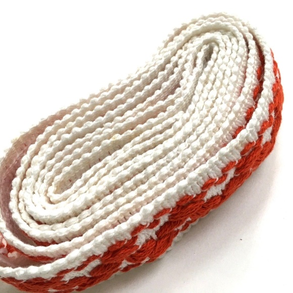 Braid Trim Edging Red White Sewing Dressmaking Crafts 1 1/2" Wide x 2 Yards Long - Picture 4 of 4